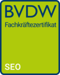 BVDW BVDW SEO Zertifikat